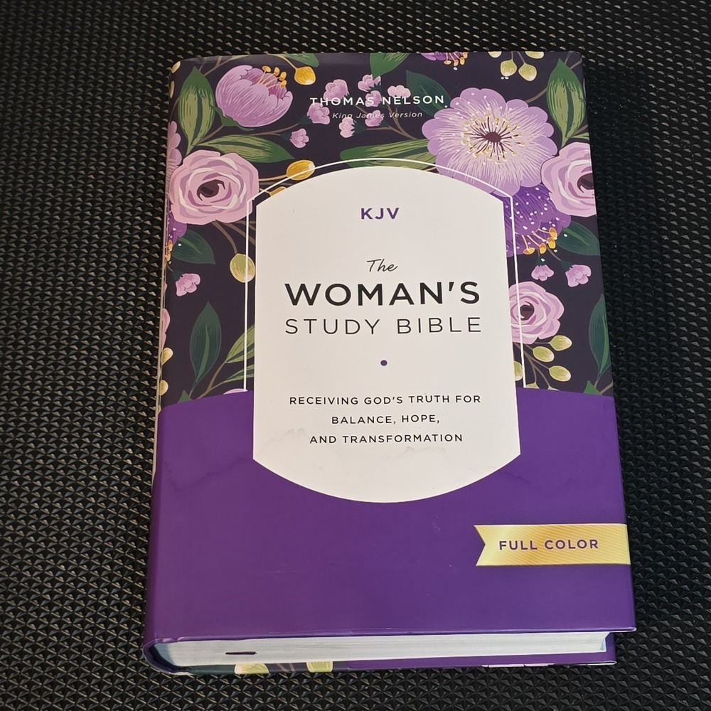 KJV, the Woman'S Study Bible, Hardcover, Red Letter, Full-Color Edition, Comfort